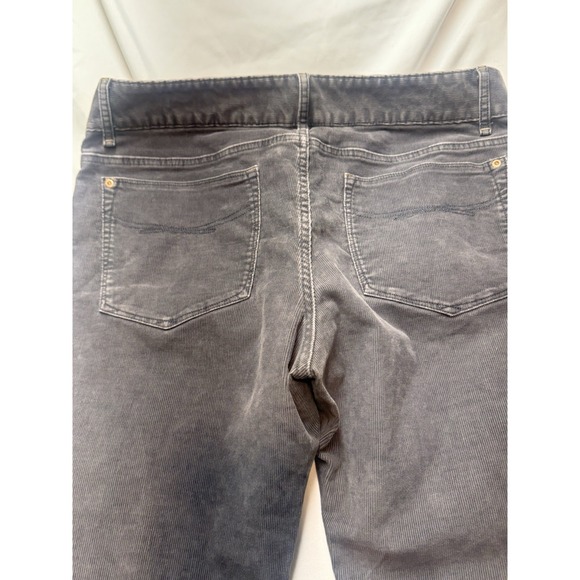 Gap 1969 Perfect Boot Corduroy Pants Jeans Women's Size 32 14 31 Color Pavement - Picture 9 of 9